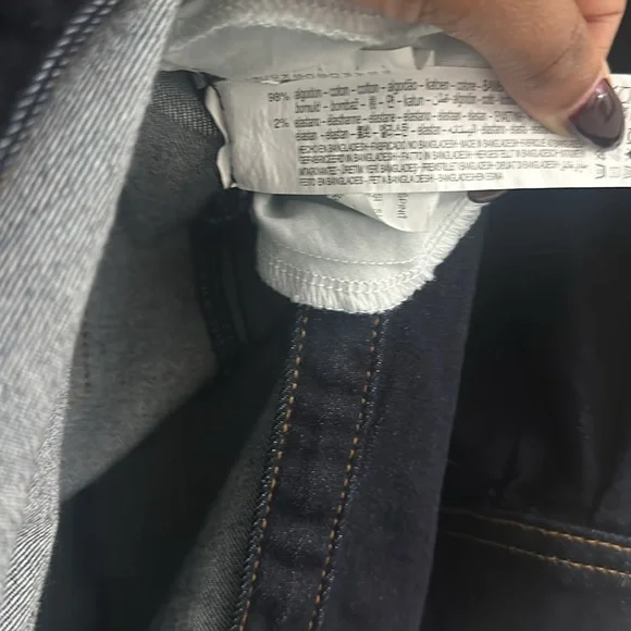 Never Worn Zara Jean button up dress - Picture 4 of 6